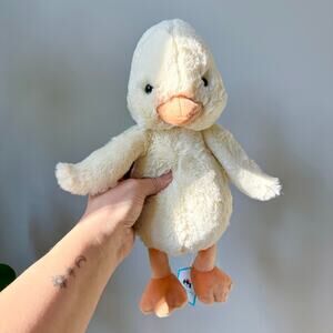 AUTHENTIC Jellycat Bashful Duckling Medium NWT - Fast Shipping!